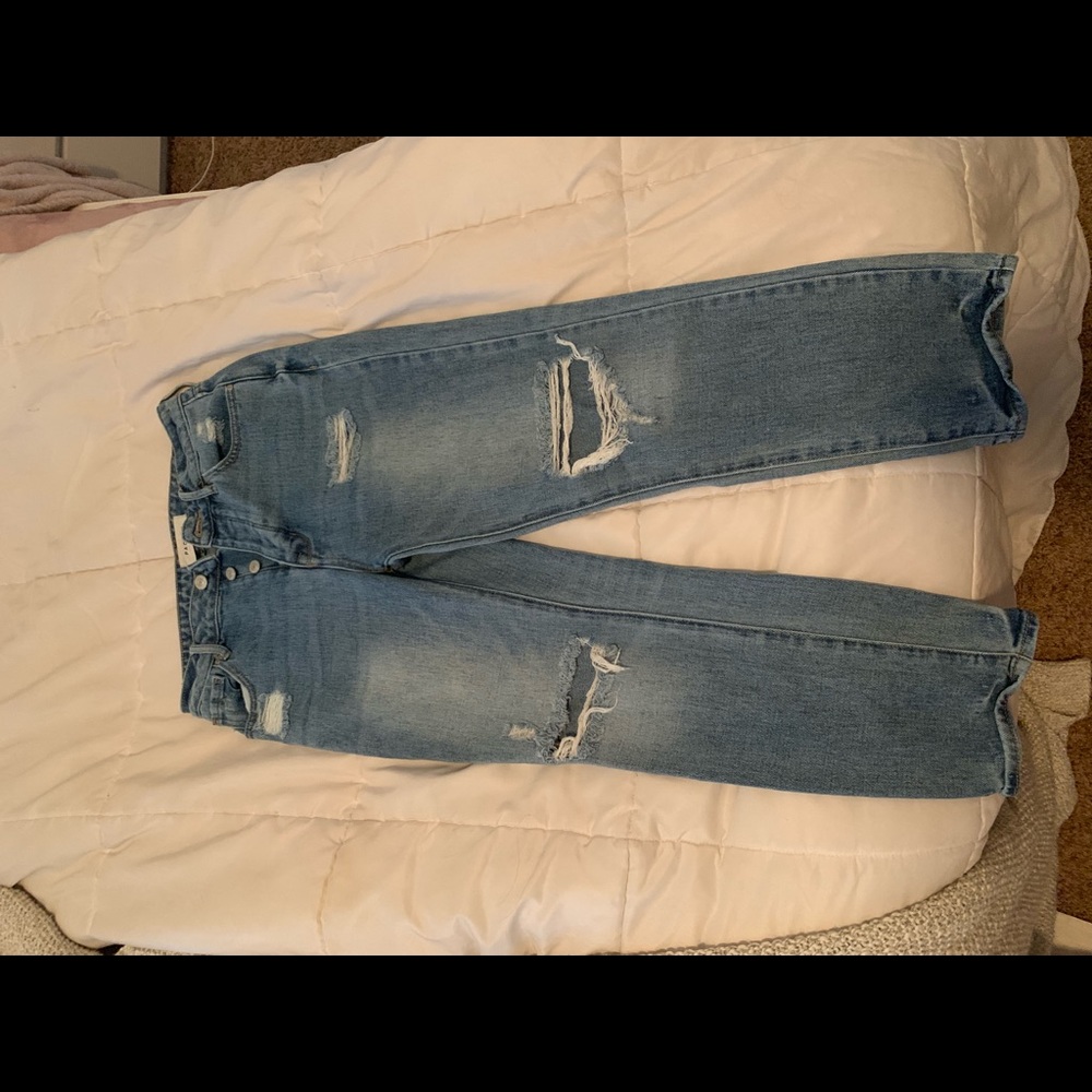 Ripped Mom Jeans